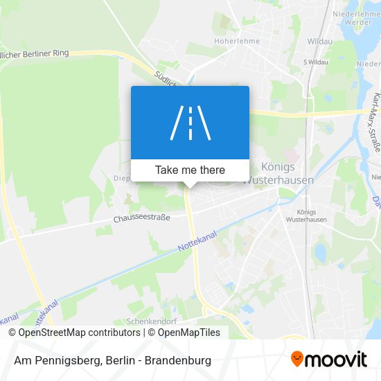 Am Pennigsberg map