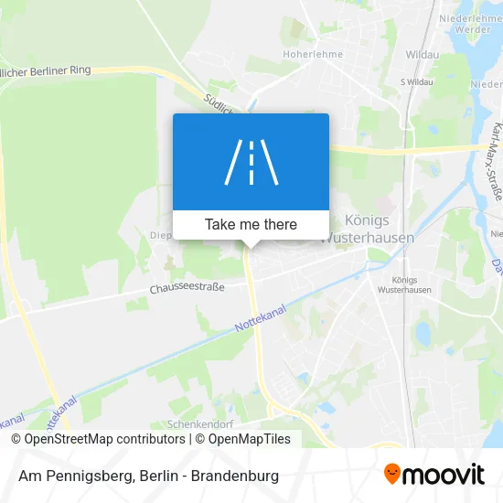 Карта Am Pennigsberg