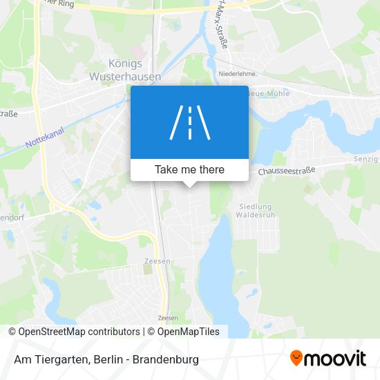 Am Tiergarten map