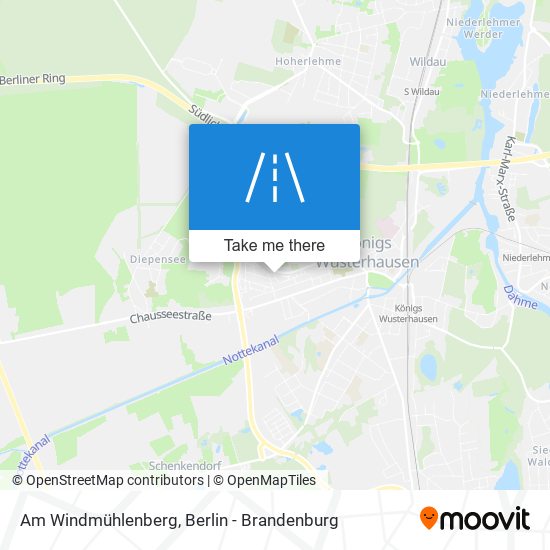 Am Windmühlenberg map