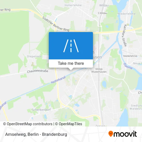 Карта Amselweg
