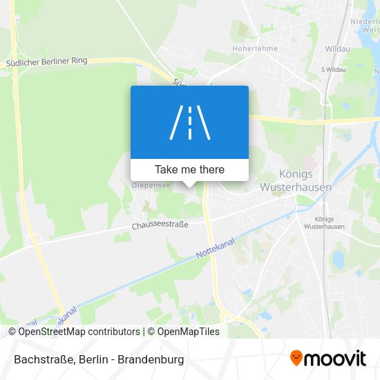 Bachstraße map
