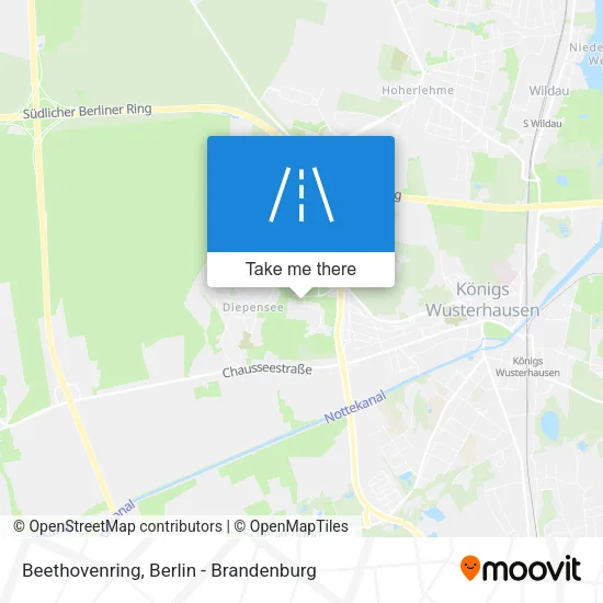 Карта Beethovenring
