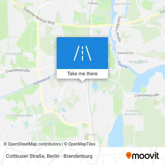 Cottbuser Straße map