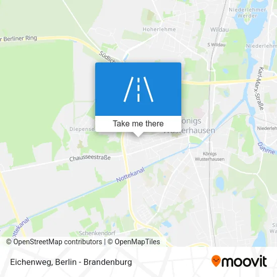 Карта Eichenweg