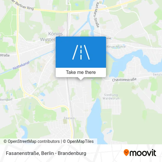 Fasanenstraße map