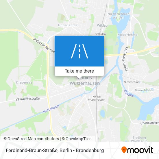 Ferdinand-Braun-Straße map