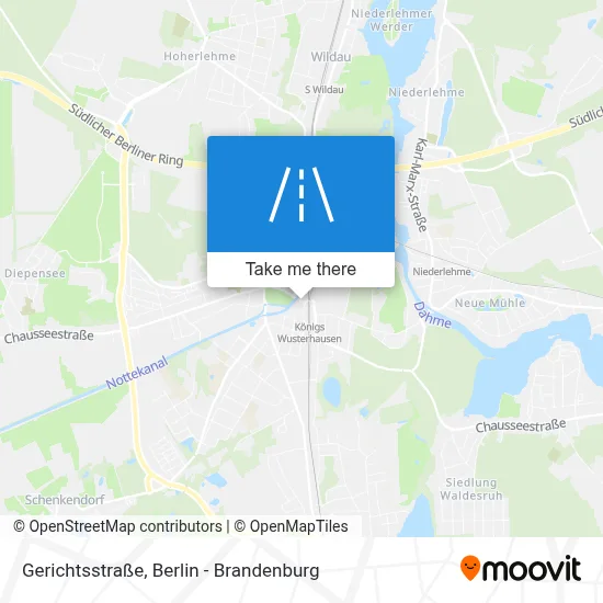 Gerichtsstraße map