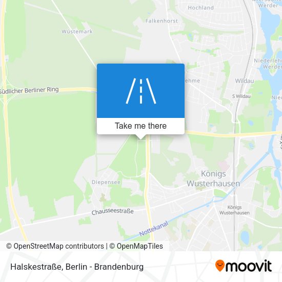 Halskestraße map