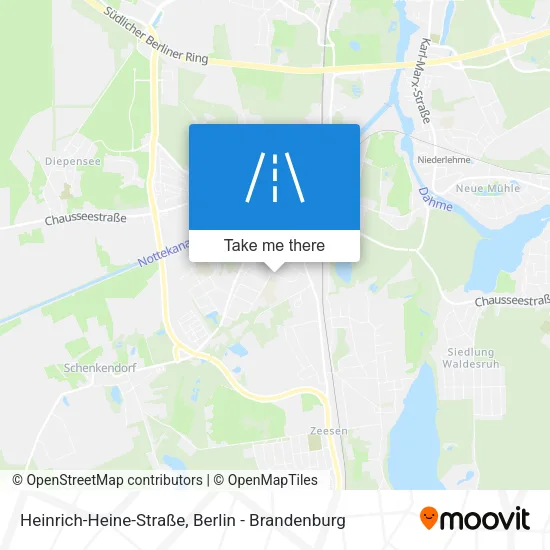 Карта Heinrich-Heine-Straße