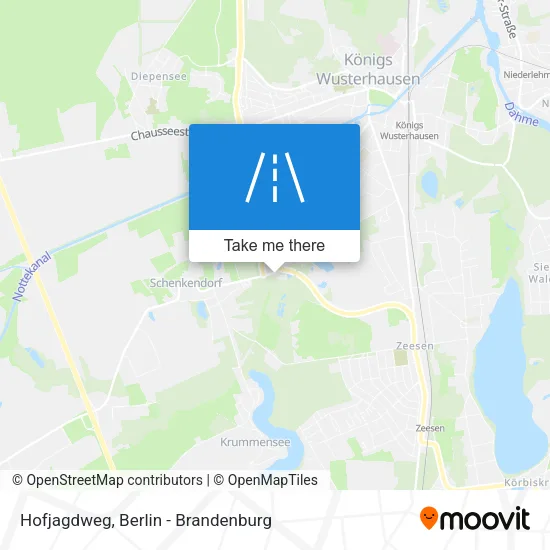 Карта Hofjagdweg