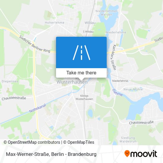 Max-Werner-Straße map