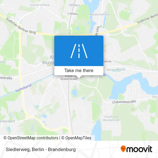 Siedlerweg map
