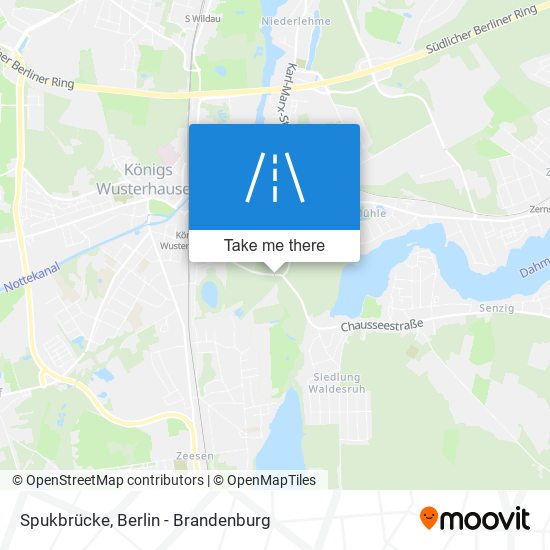 Spukbrücke map