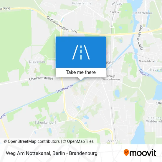Карта Weg Am Nottekanal