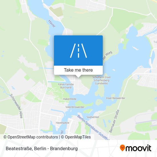 Beatestraße map