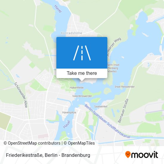Friederikestraße map