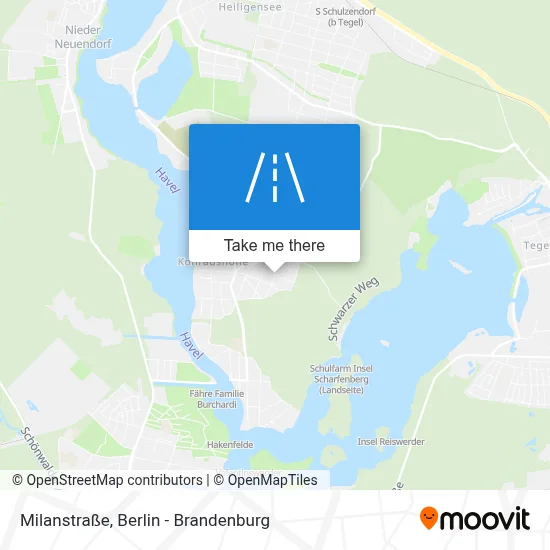 Milanstraße map