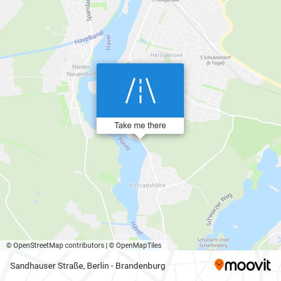 Sandhauser Straße map