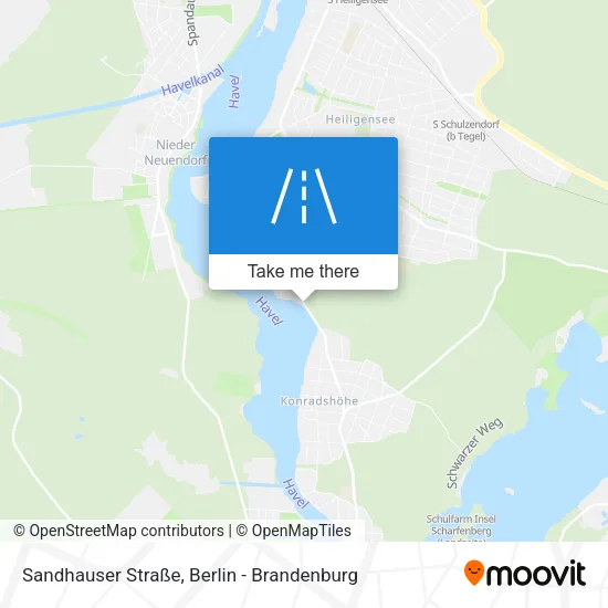 Карта Sandhauser Straße