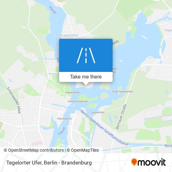 Карта Tegelorter Ufer