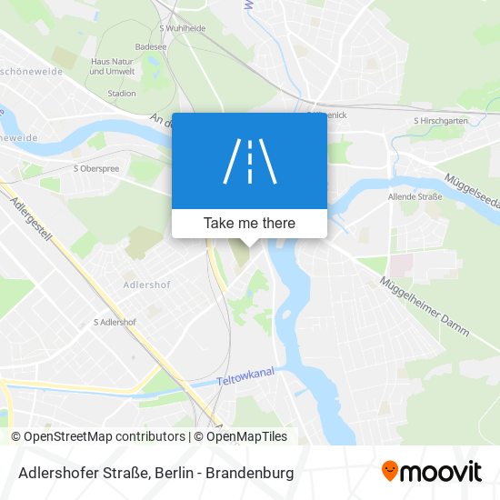 Adlershofer Straße map