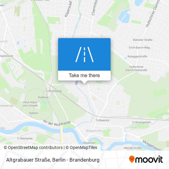 Altgrabauer Straße map