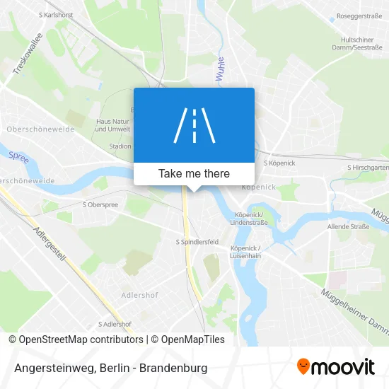 Карта Angersteinweg