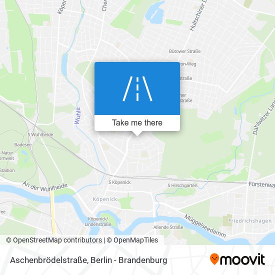 Aschenbrödelstraße map