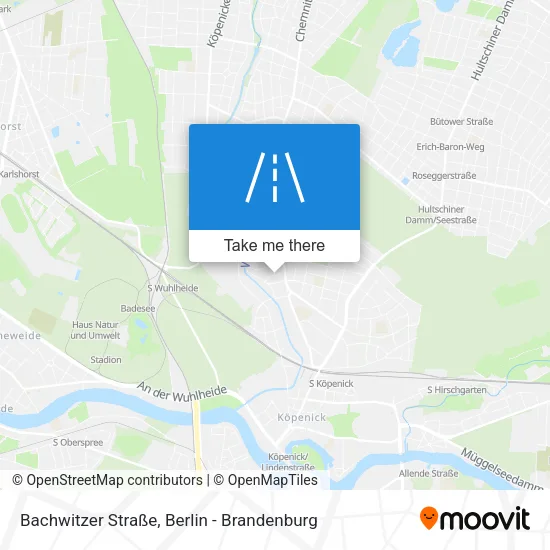 Карта Bachwitzer Straße