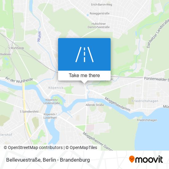 Bellevuestraße map