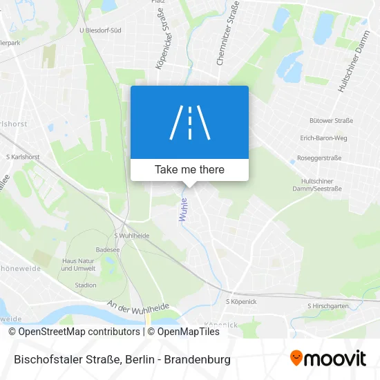Карта Bischofstaler Straße