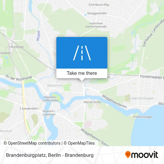 Brandenburgplatz map
