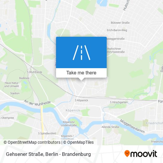 Gehsener Straße map