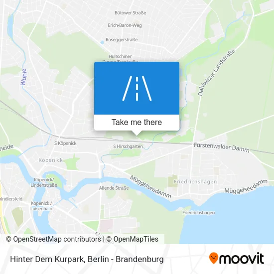 Карта Hinter Dem Kurpark