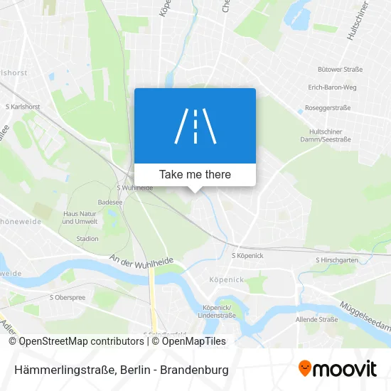 Карта Hämmerlingstraße