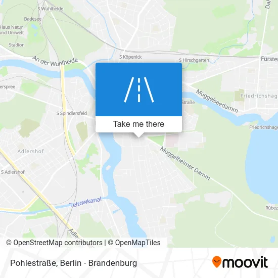 Карта Pohlestraße