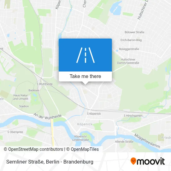 Semliner Straße map