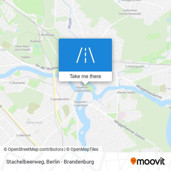 Stachelbeerweg map