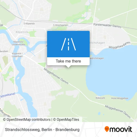 Strandschlossweg map
