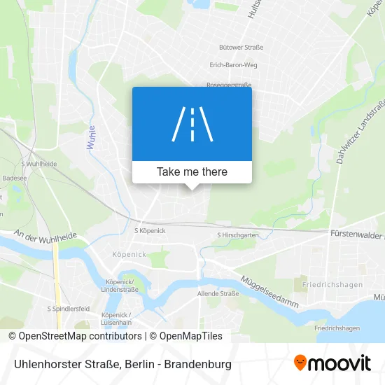 Карта Uhlenhorster Straße