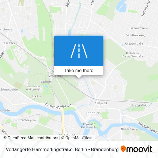 Verlängerte Hämmerlingstraße map