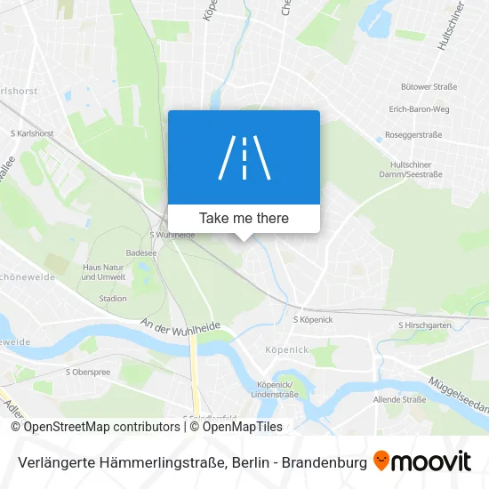 Карта Verlängerte Hämmerlingstraße