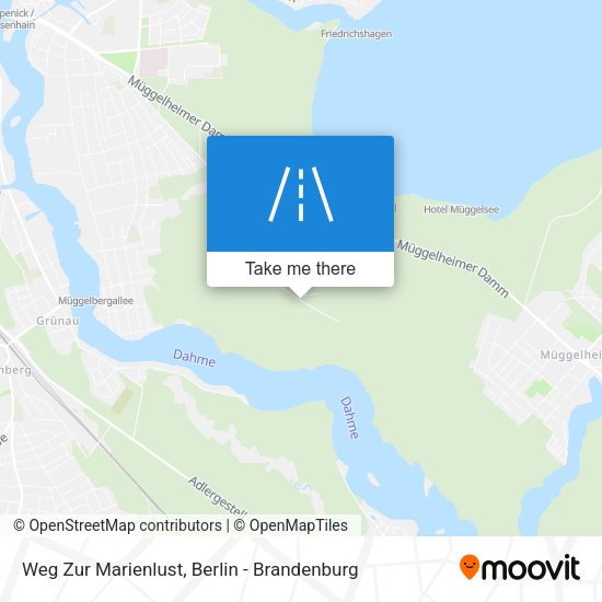 Weg Zur Marienlust map