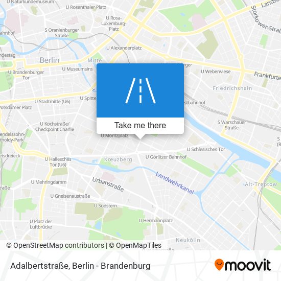 Adalbertstraße map