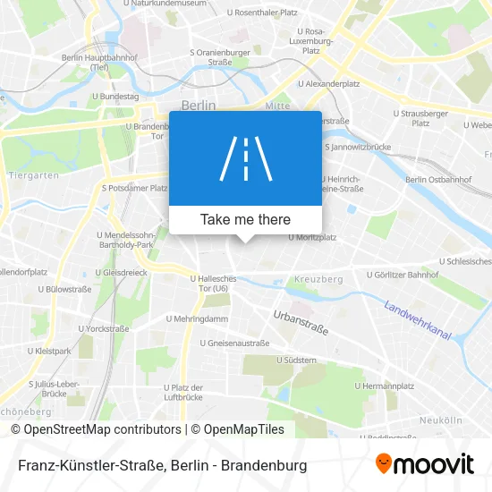 Карта Franz-Künstler-Straße