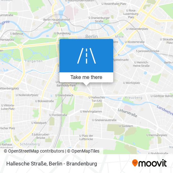 Hallesche Straße map