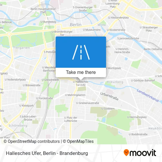 Карта Hallesches Ufer