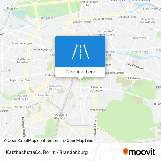 Карта Katzbachstraße