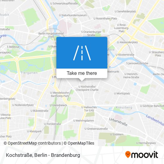Kochstraße map